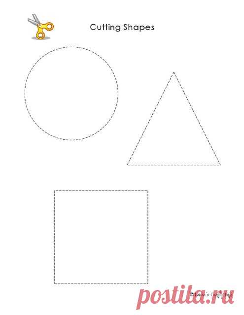 (690) Preschool Activity Pages: Practice Using Scissors