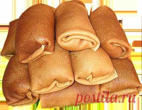 РЕЦЕПТЫ ОТ ТАТЬЯНЫ – блинчики, фаршированные мясом и грибами.