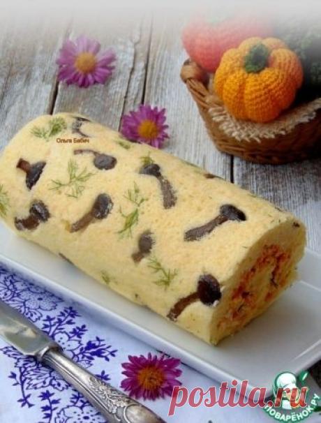 ЗАКУСОЧНЫЙ БИСКВИТНЫЙ РУЛЕТ &quot;ОСЕННИЕ УЗОРЫ&quot; / Болталка / Кулинария
