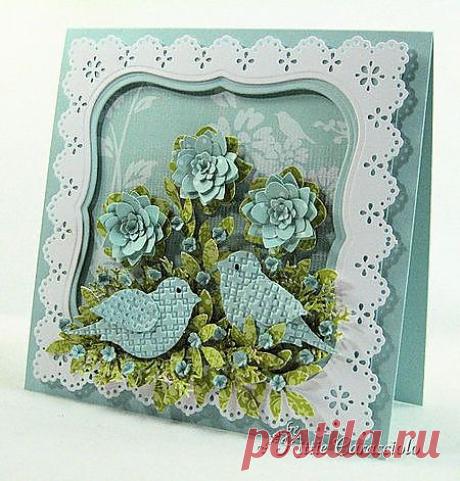 Открытка ручной работы