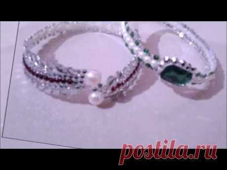 Best Out Of Waste Plastic Bottle transformed to lovely bracelets - YouTube