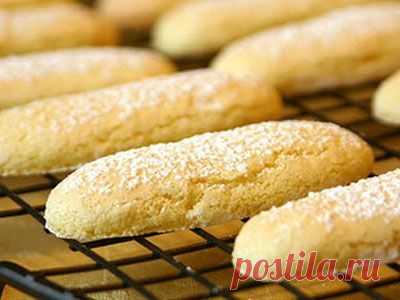 Пошаговый фото-рецепт: Печенье Савоярди (для Тирамису).