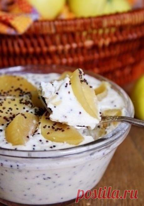 Творожная запеканка с яблоком и маком! *122 ккал/целая запеканка* Можно добавить специи по вкусу – корицу, мускатный орех,... Кушай и худей - Мой Мир@Mail.ru