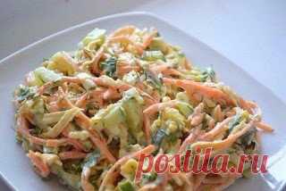 Салат из корейской моркови и курицы - Харчовка