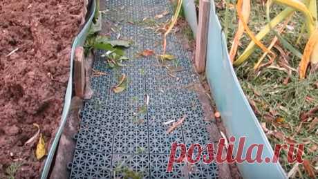 Дорожки между грядками: бюджетные варианты, чтобы не росла трава | Ремонтдом | Яндекс Дзен