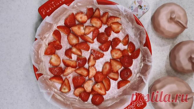 Аромат на весь дом! Такой лёгкий, что ем даже на ночь и не полнею. Ягодный Клафути, влажный, в меру сладкий и нежный как суфле | Розовый баклажан | Дзен