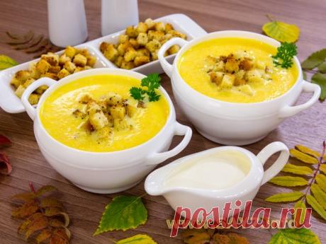 Рецепт очень вкусного тыквенного супа-пюре