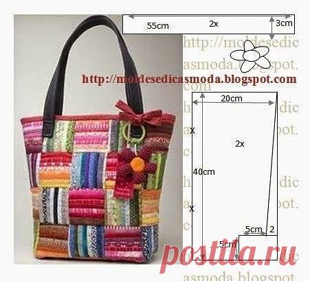 Подборка выкроек сумок (Шитье и крой) | Журнал Вдохновение Рукодельницы