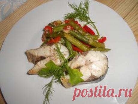 Скумбрия на пару с овощами и сыром за 20 минут.. Рецепт c фото, мы подскажем, как приготовить!