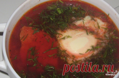 Вкусный борщ со свининой - пошаговый  рецепт с фото на Повар.ру