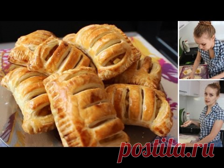 ВКУСНЕЙШИЕ СЛОЙКИ С ЯБЛОКАМИ! РЕЦЕПТ - YouTube