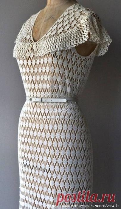 Мелкий ажур. Квадратик