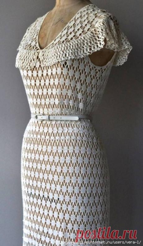 Мелкий ажур. Квадратик