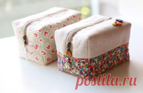 (89) Шьем косметичку #косметичка #мастер_класс... - I love patchwork