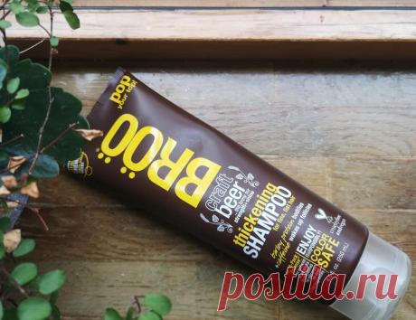 Пивной шампунь BRöö Thickening shampoo, отзыв