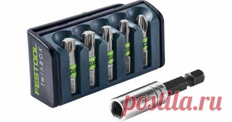 Кассета для бит Festool BT-IMP SORT1 - Festool (Фестул) Официальный дилер в России  Преимущества Набор из четырёх разных бит Torx 25 мм и одной биты Pozidriv покрывает весь спектр применения аккумуляторного ударного шуруповёрта TID 18. Биты имеют усиленную торсионную зону, что значительно увеличивает их срок службы. Биты плотно «сидят» в магнитном держателе во всех