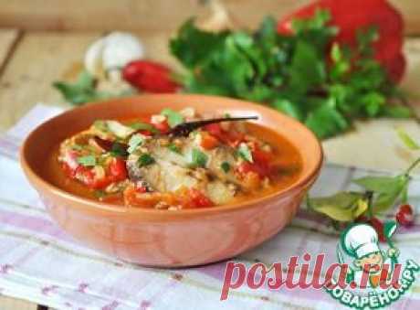 Рыба в остром томатном соусе &quot;А-ля храйме&quot; - кулинарный рецепт