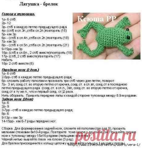 Лягушка-брелок