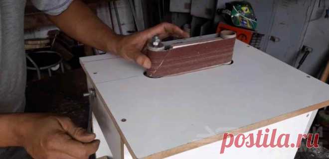 Простой шлифовальный станок из двигателя от стиралки Обойтись без шлифовального станка в домашней мастерской или гараже очень сложно. И если нет возможности купить шлифстанок, его можно изготовить своими