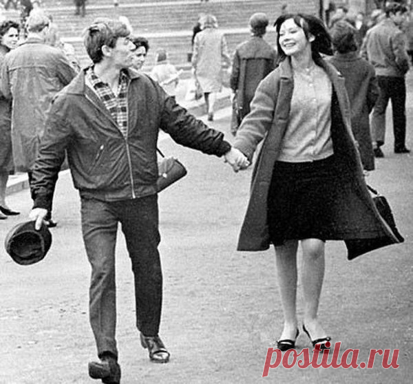 Александр Збруев и одна из его жен, Людмила Савельева