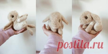 Вязаный пасхальный кролик Easter Bunny - Вяжи.ру