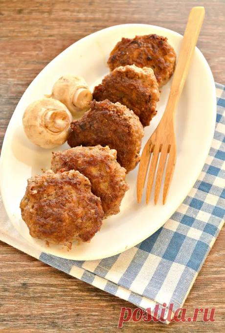 Биточки из фарша и грибов - БУДЕТ ВКУСНО! - медиаплатформа МирТесен