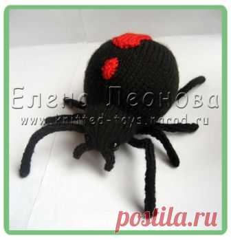 Вязаный паук - В гостях у вязаной игрушки