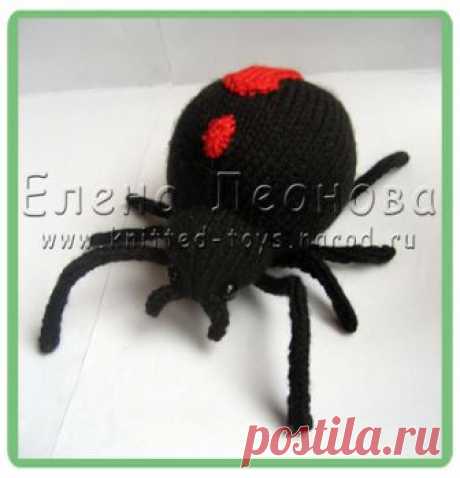 Вязаный паук - В гостях у вязаной игрушки