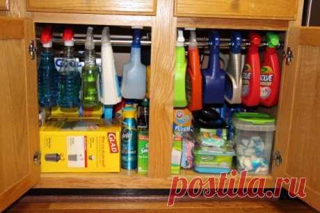 хранение моющих средств