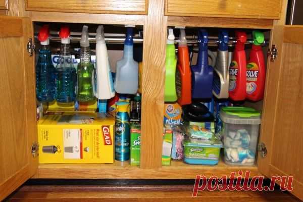 хранение моющих средств