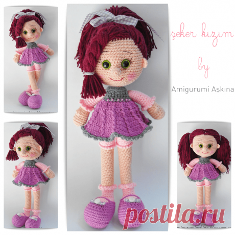 Амигуруми куколка Candy Doll крючком - Handmade-Paradise