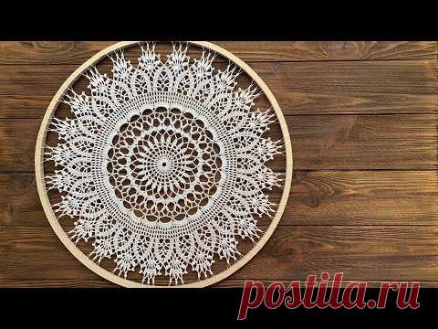 САЛФЕТКА Жар-птица крючком