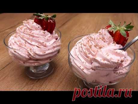 Новый домашний десерт, который легко на вкус! Рецепт без выпечки за 5 минут!