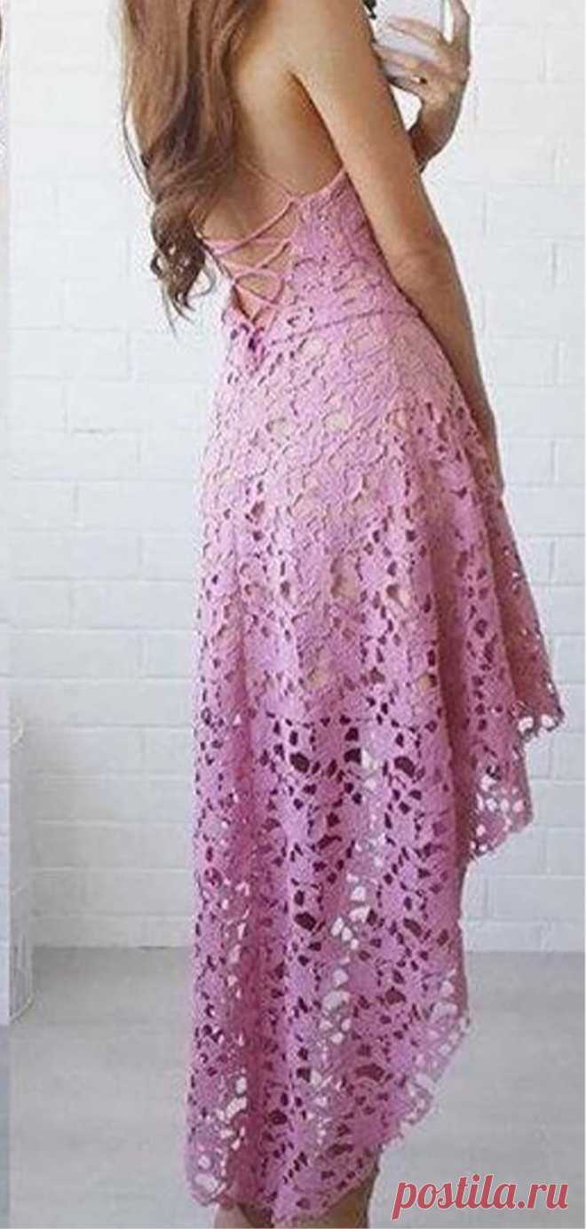 Beautiful and Stylish Crochet Dress