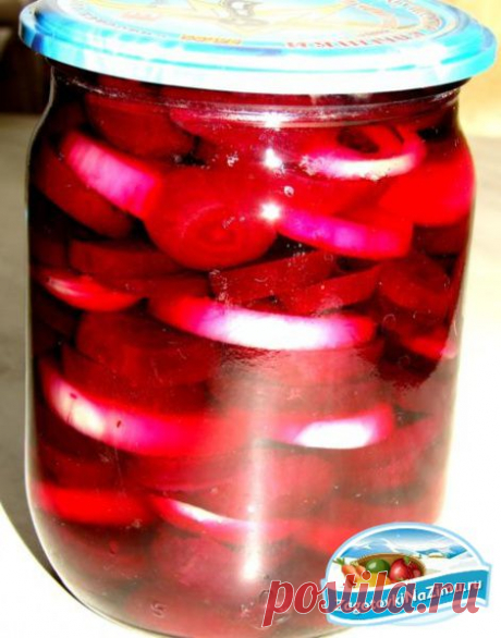 Маринованная свекла кружочками на зиму