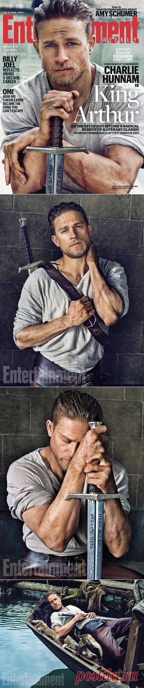 Чарли Ханнэм в образе короля Артура (Интернет-журнал ETODAY)