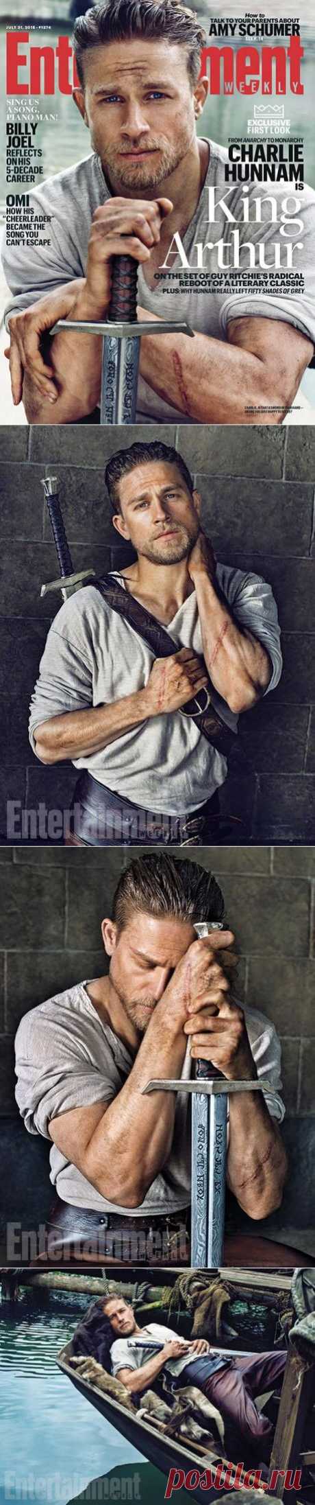 Чарли Ханнэм в образе короля Артура (Интернет-журнал ETODAY)