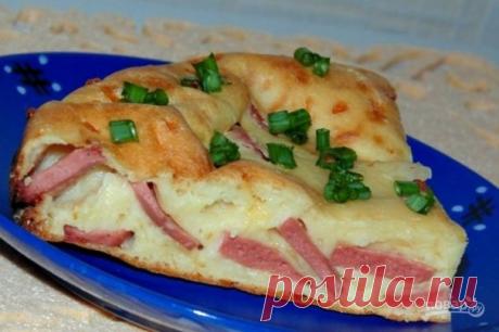 Наливной пирог на кефире - пошаговый рецепт с фото на Повар.ру