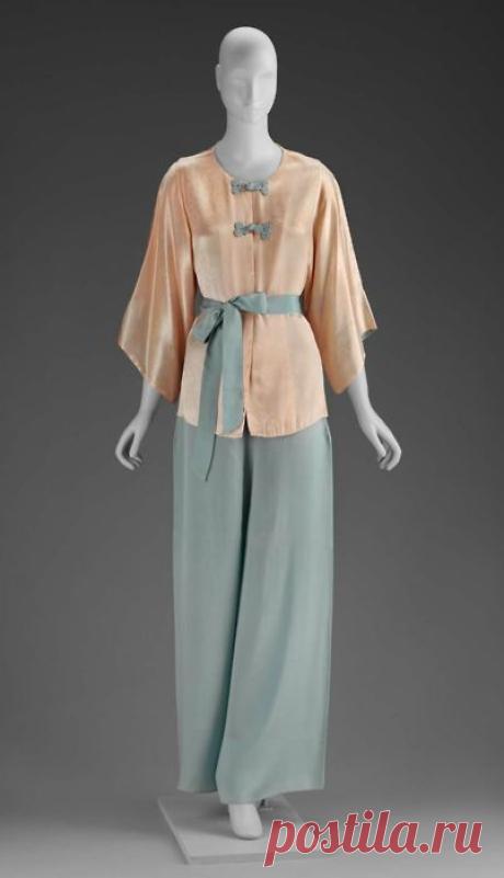 Pajamas, 1930. From the collection at The Museum of Fine Arts, Boston