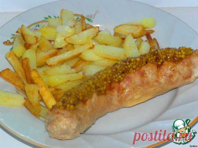 домашние колбаски с сыром