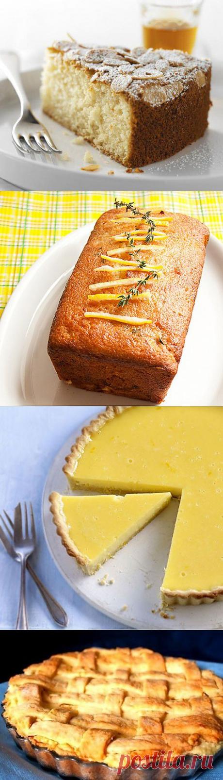 6 лимонных десертов для праздничного или обычного чаепития / Простые рецепты