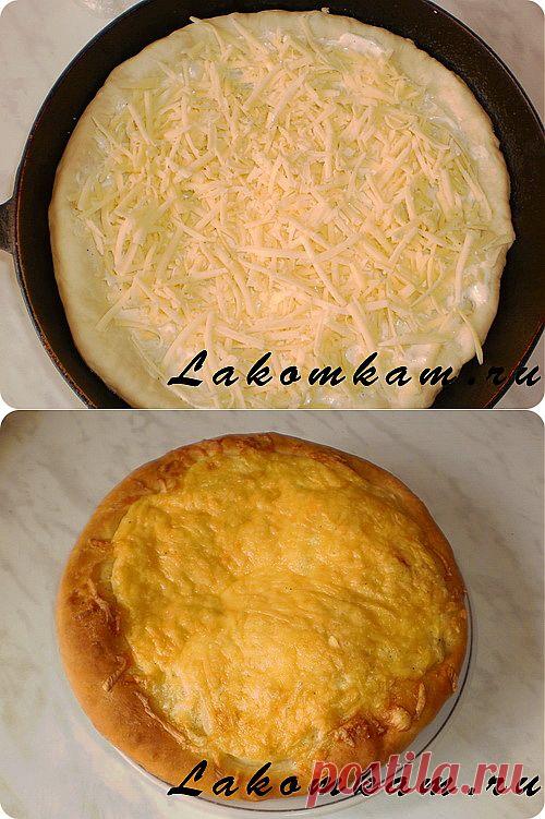 Картофельный пирог с сырной корочкой / Рецепты с фото. Простые домашние рецепты на каждый день.