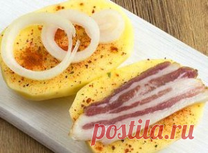 Картофель в фольге | Любимые блюда