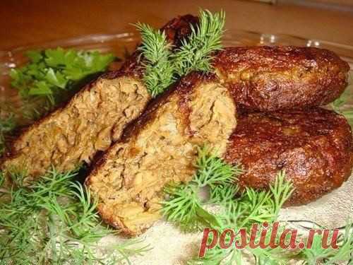 Грибные котлетки