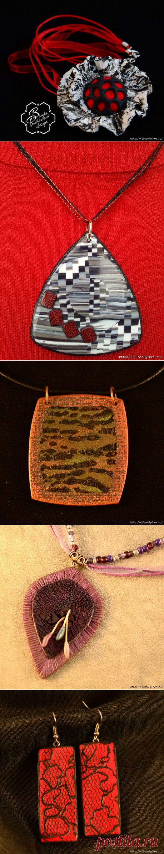 Мастера полимерных украшений. Blanka Procházková из Чешской республики