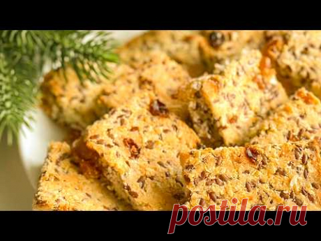 🎄Рождественская выпечка без сахара, без масла, без яиц! Самый быстрый рецепт печенья
