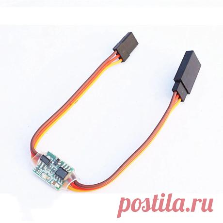 6pcs servo signal reverser support 5-6v low voltage / 3.6-24v high voltage for rc airplane fixed-wing fpv racer drone Sale - Banggood.com