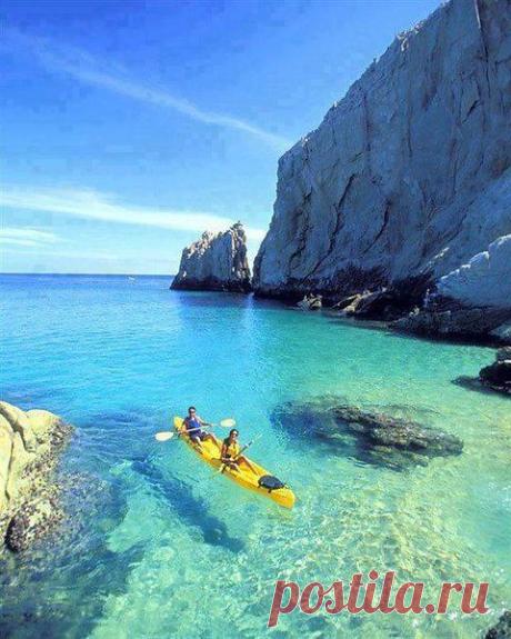 Кристально чистая вода, Кастелоризо, Греция