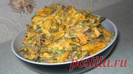 Кулинария >Печеночный салат