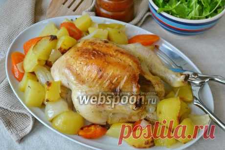 Цыпленок с овощами в пакете